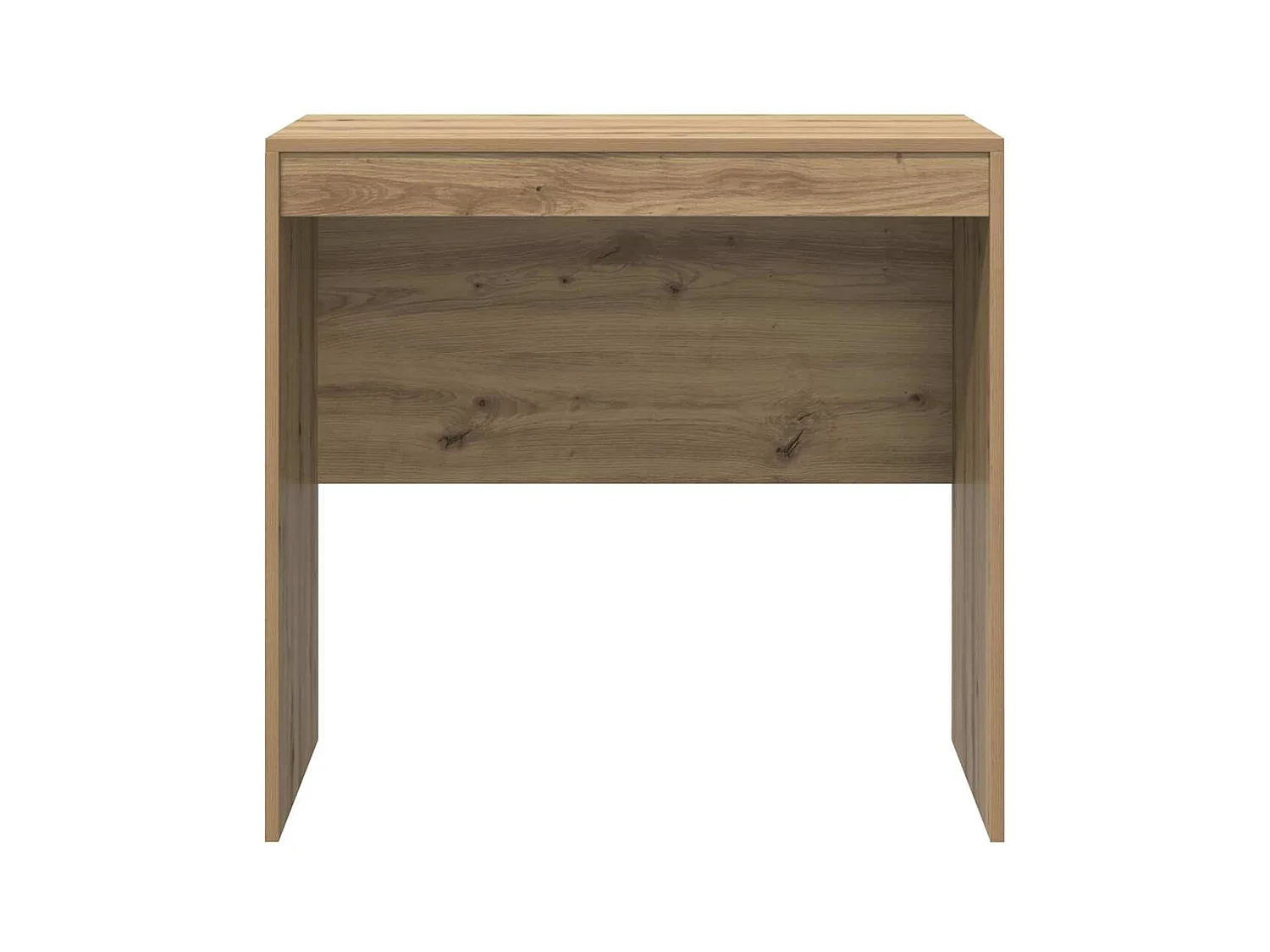 Bureau chêne artisanal 80 x 50 x 76 cm Bois d'ingénierie