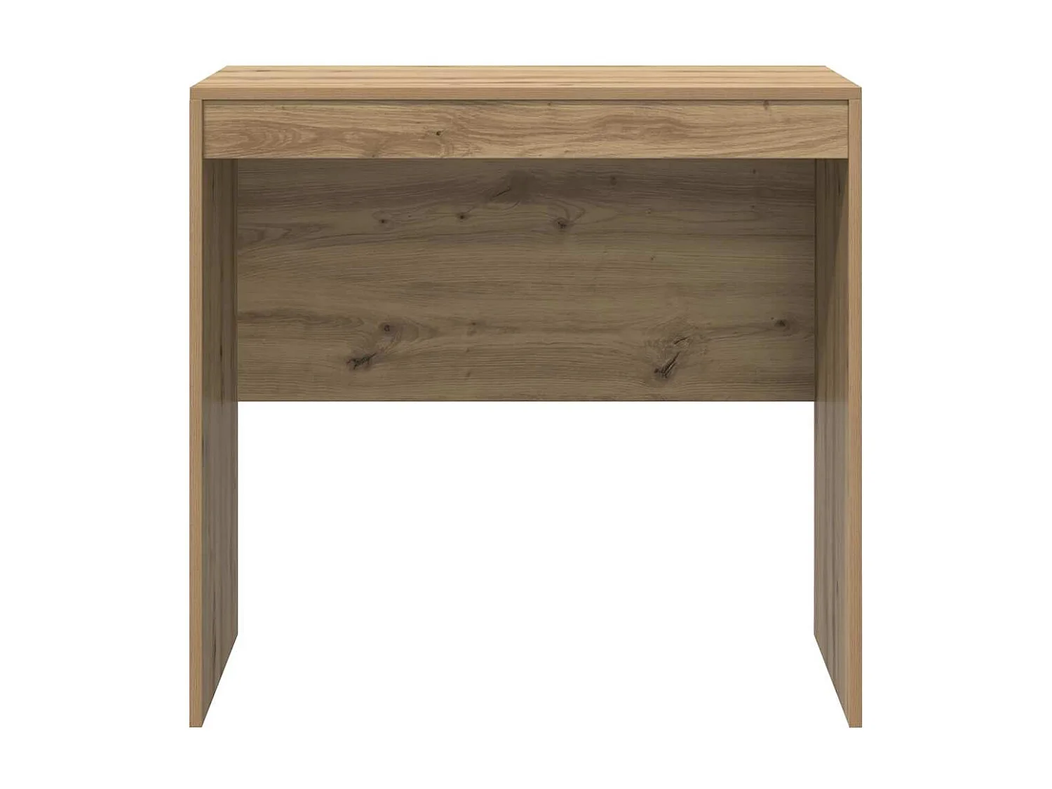 Bureau chêne artisanal 80 x 50 x 76 cm Bois d'ingénierie