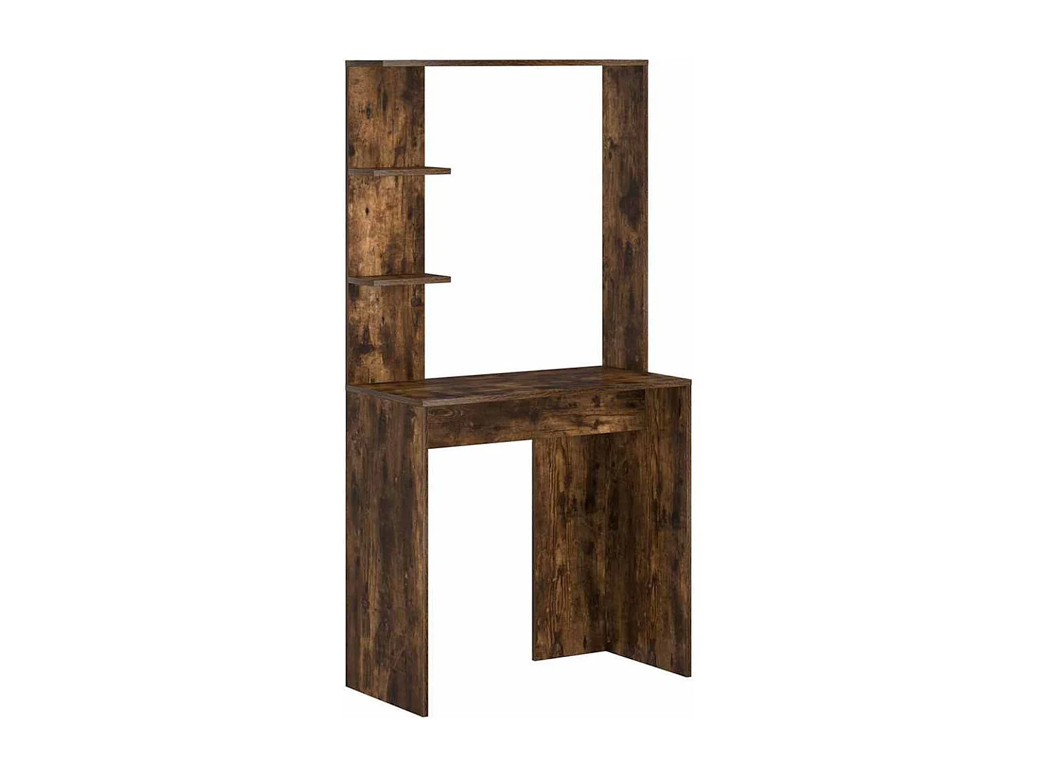 Bureau Chêne fumé 78.5 x 37 x 154.5 cm Bois d'ingénierie