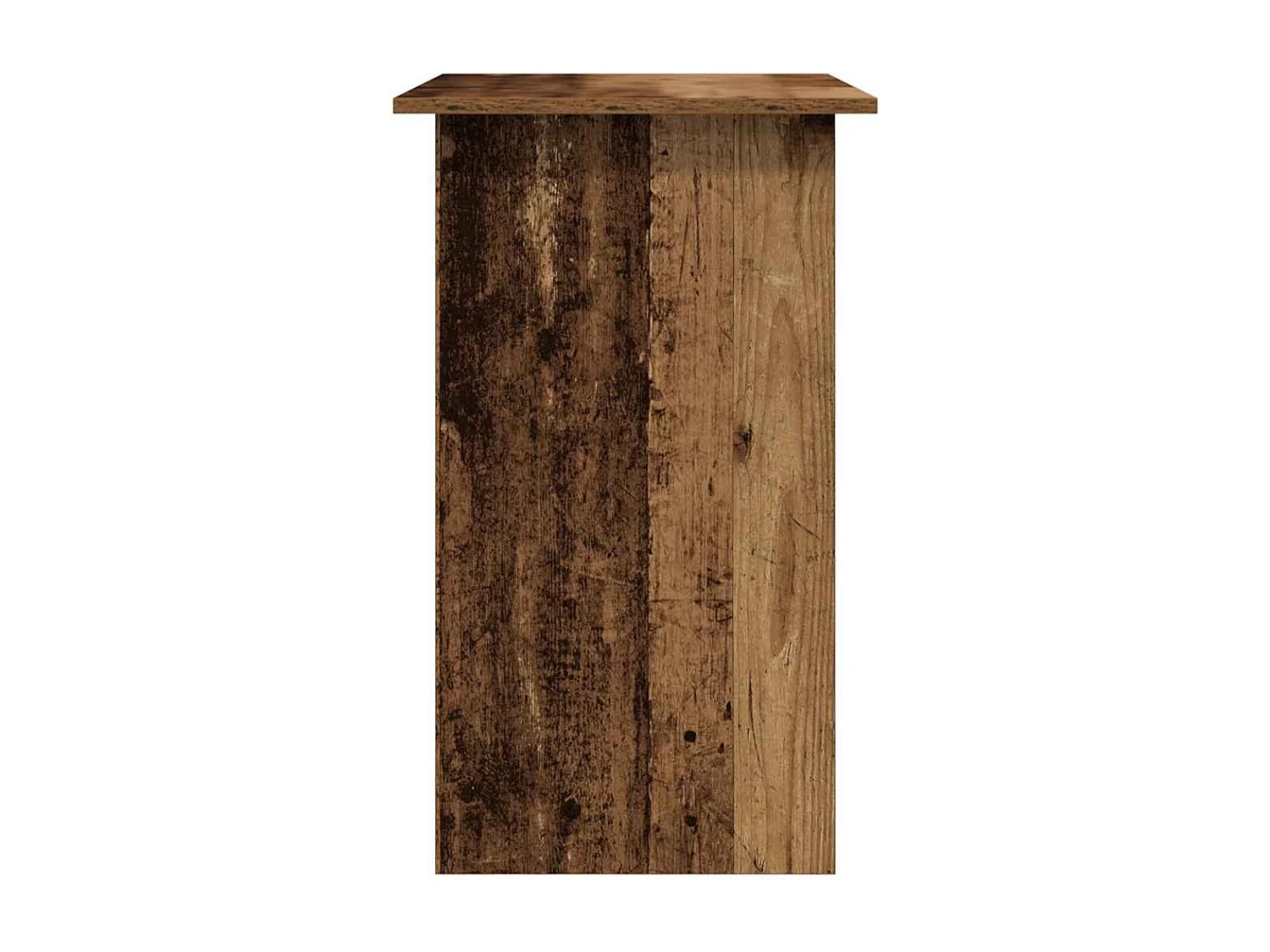 Bureau vieux bois 80x45x74 cm bois d'ingénierie