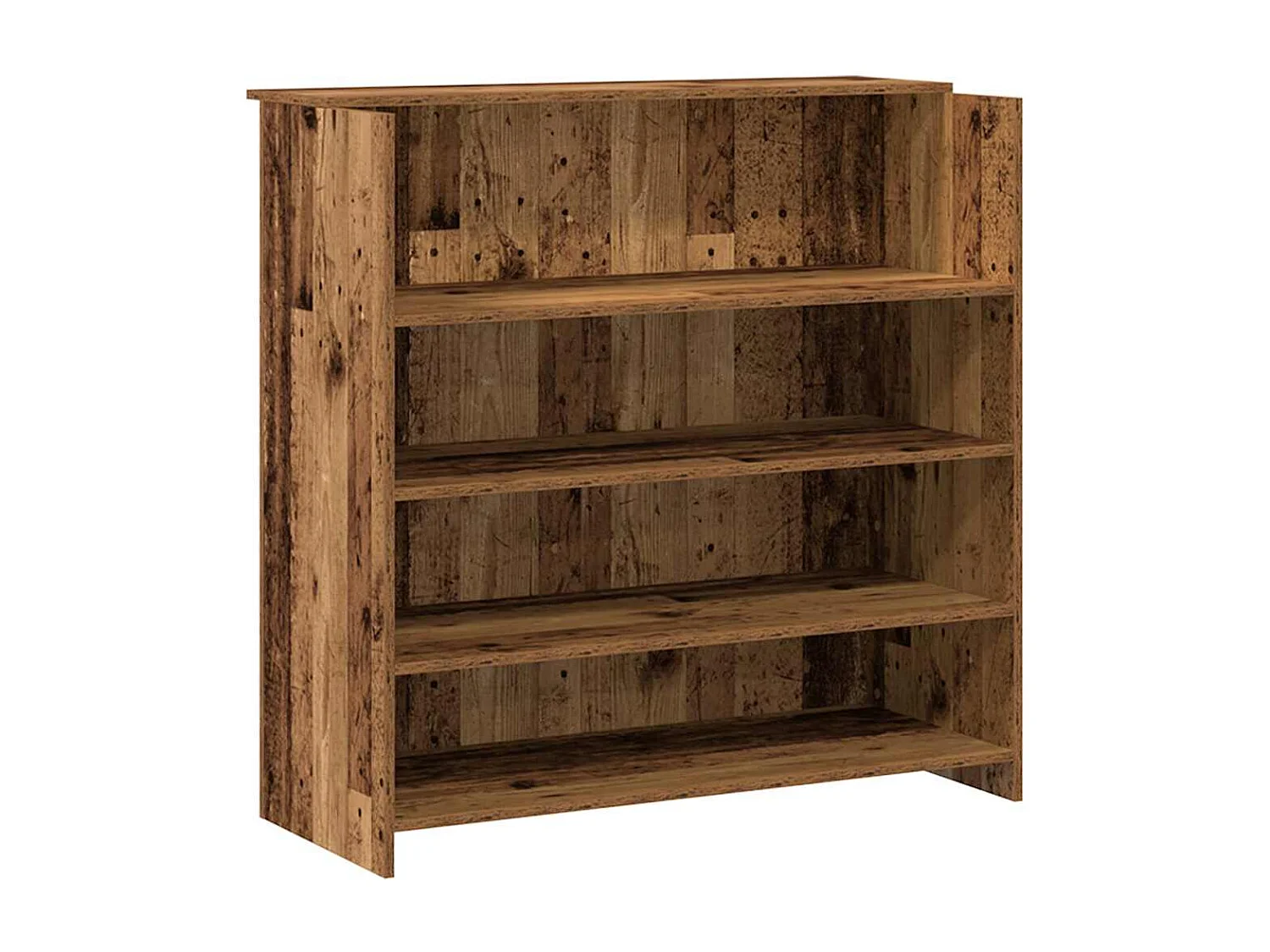 Mostrador de recepción madera vieja 180x50x103,5 cm