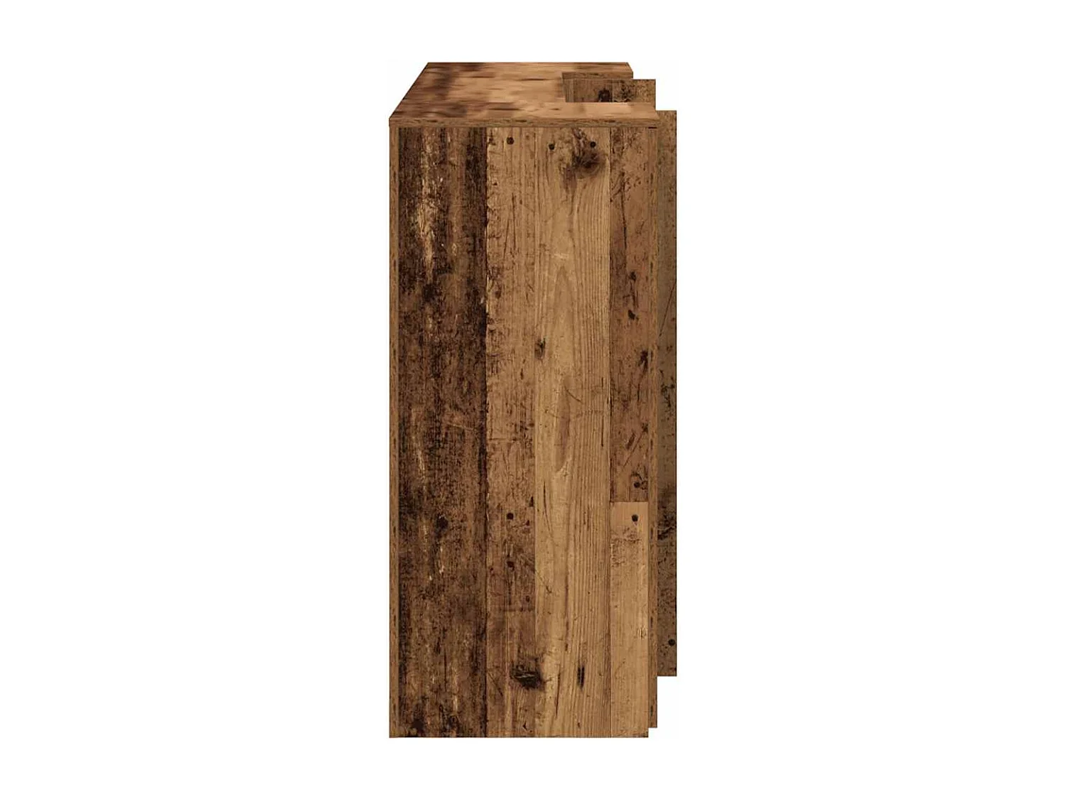 Mostrador de recepción madera vieja 180x50x103,5 cm