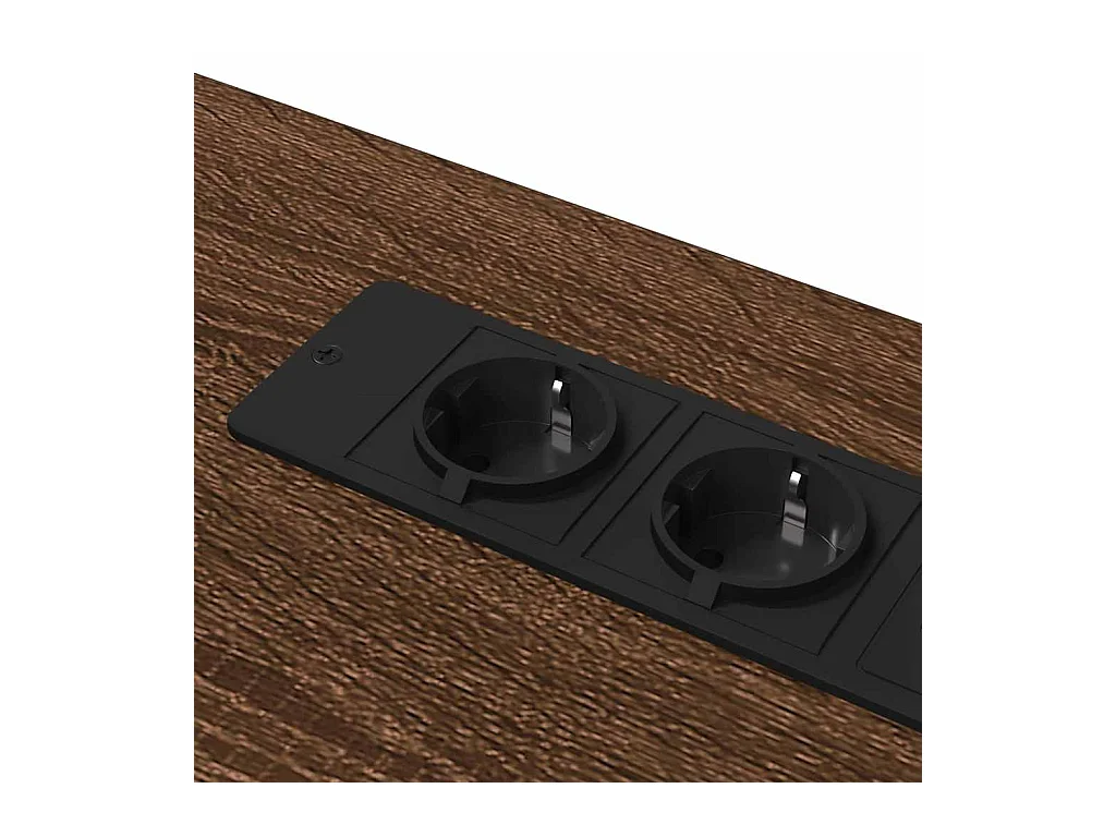 Bureau Chêne marron 100 x 50 x 86.5 cm Bois d'ingénierie