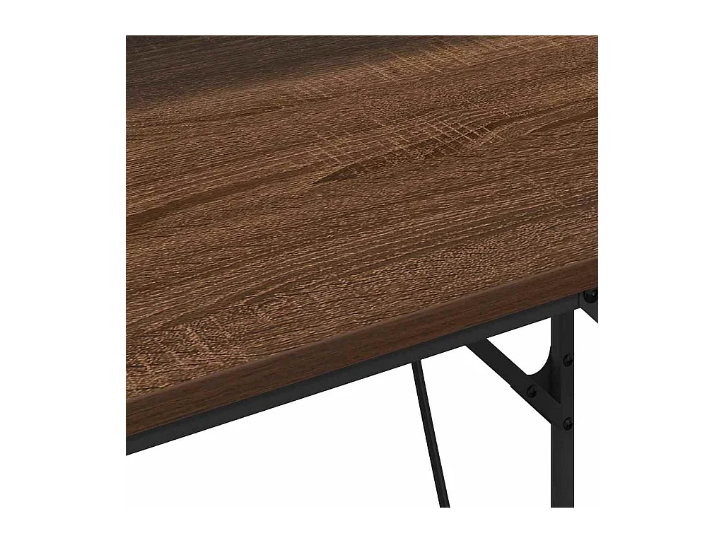 Bureau Chêne marron 100 x 50 x 86.5 cm Bois d'ingénierie