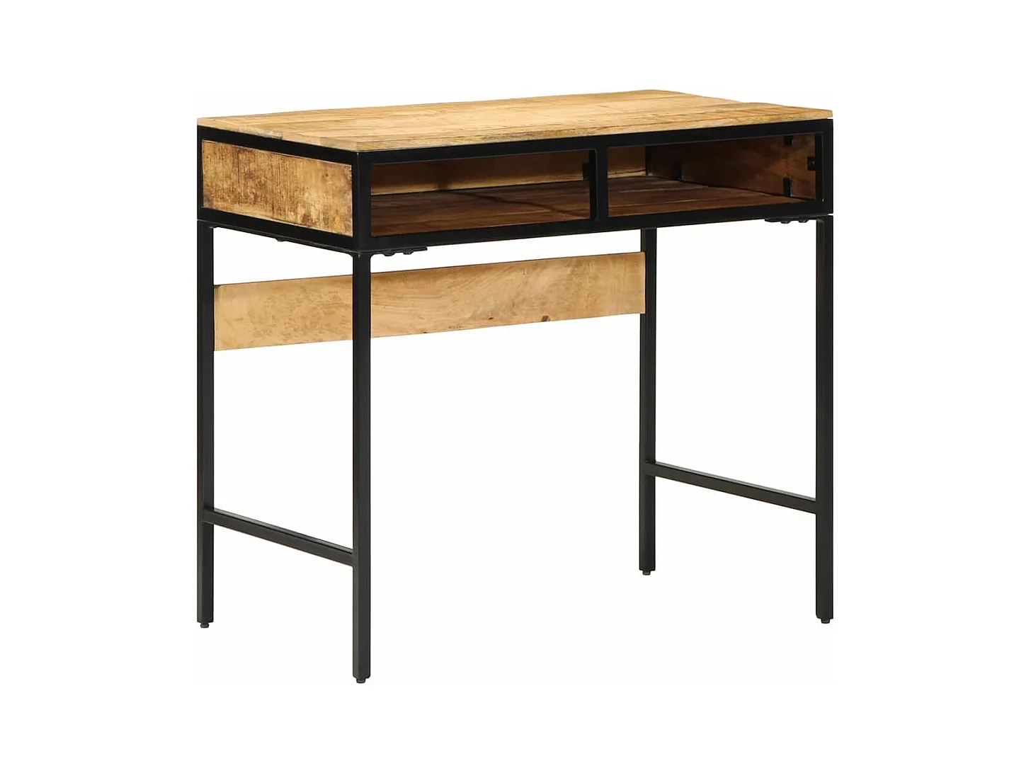 Bureau d'écriture avec étagère Marron 80 x 50 x 75 cm