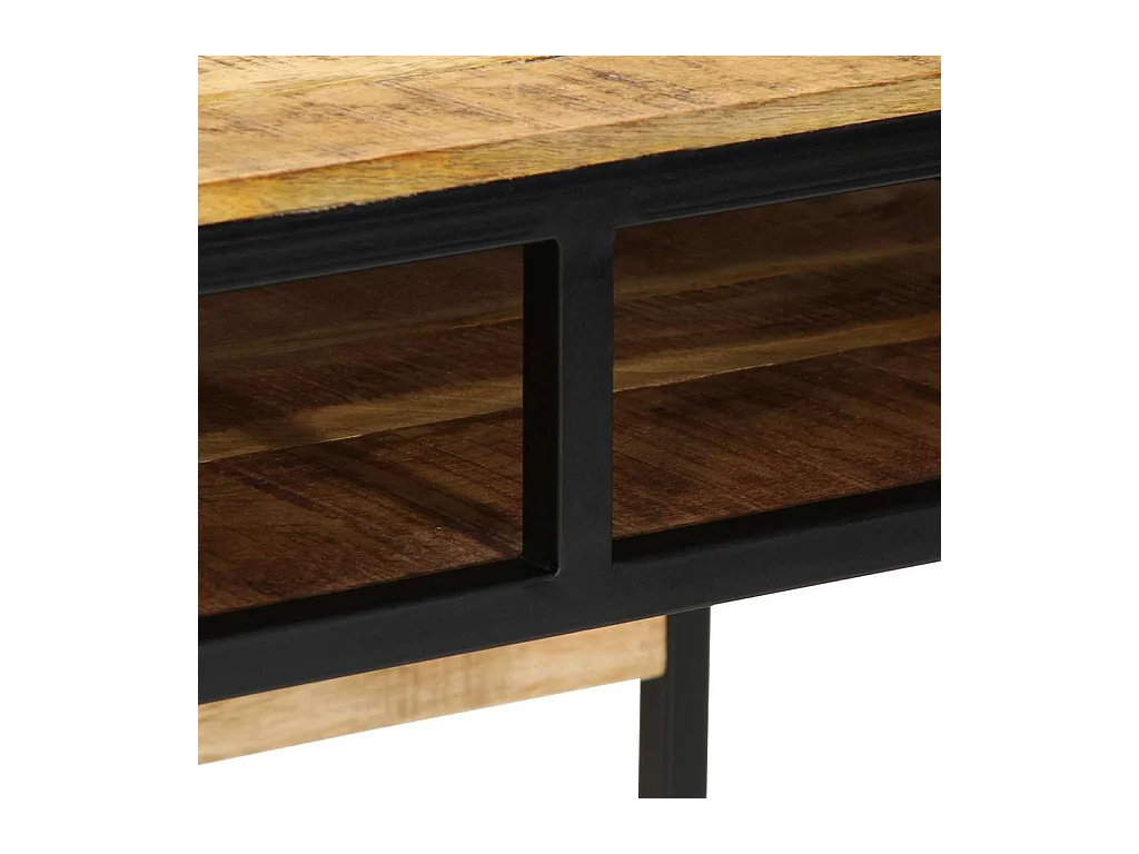 Bureau d'écriture avec étagère Marron 80 x 50 x 75 cm