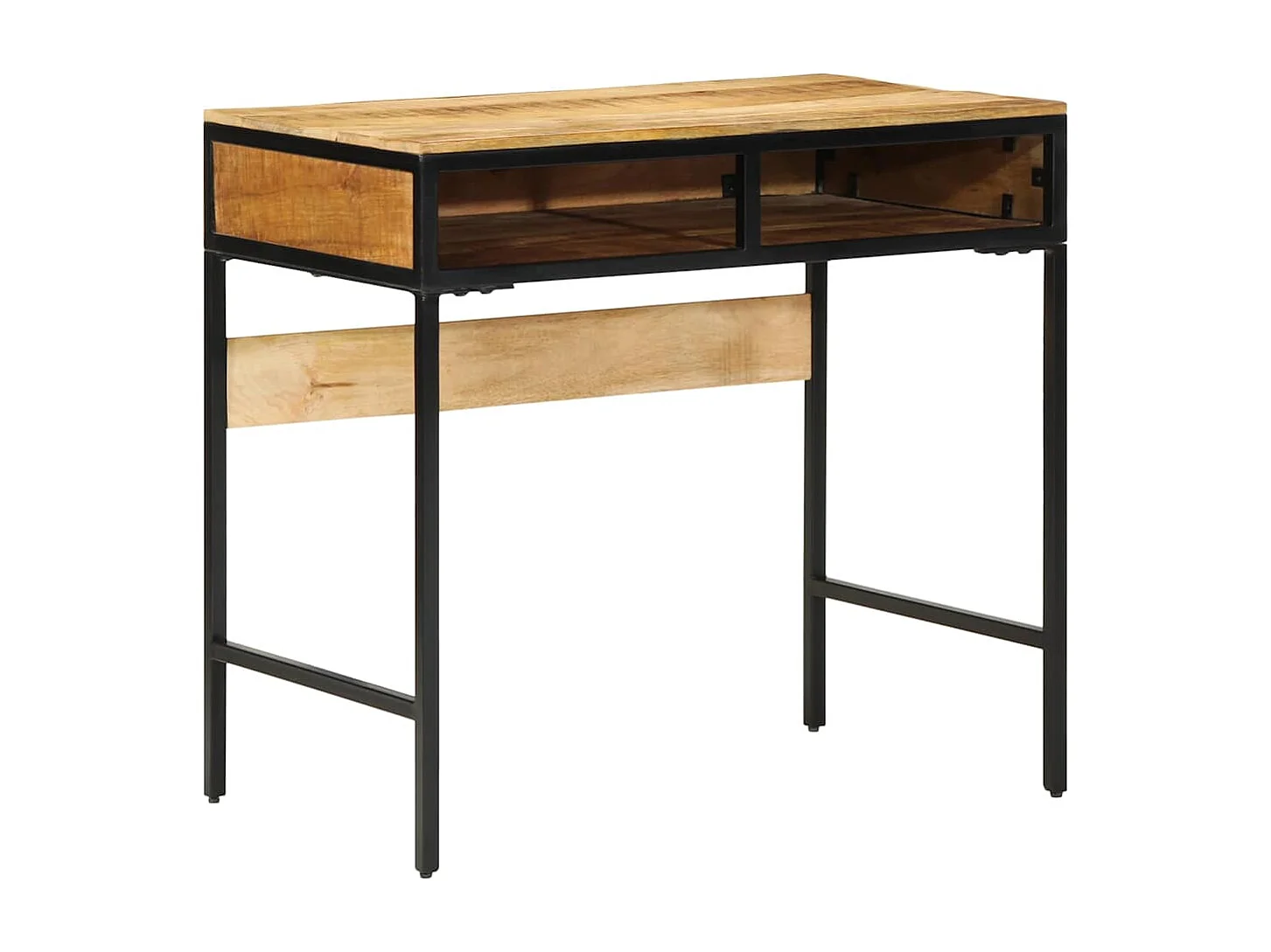 Bureau d'écriture avec étagère Marron 80 x 50 x 75 cm