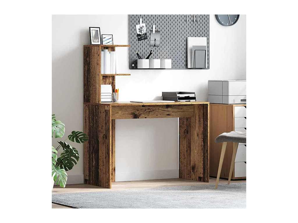 Bureau Bois ancien 102 x 50 x 124 cm Bois d'ingénierie