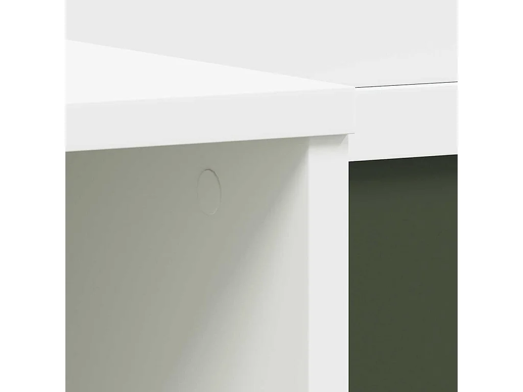 Bureau tableau noir Blanc 120 x 45 x 118.5 cm Bois d'ingénierie