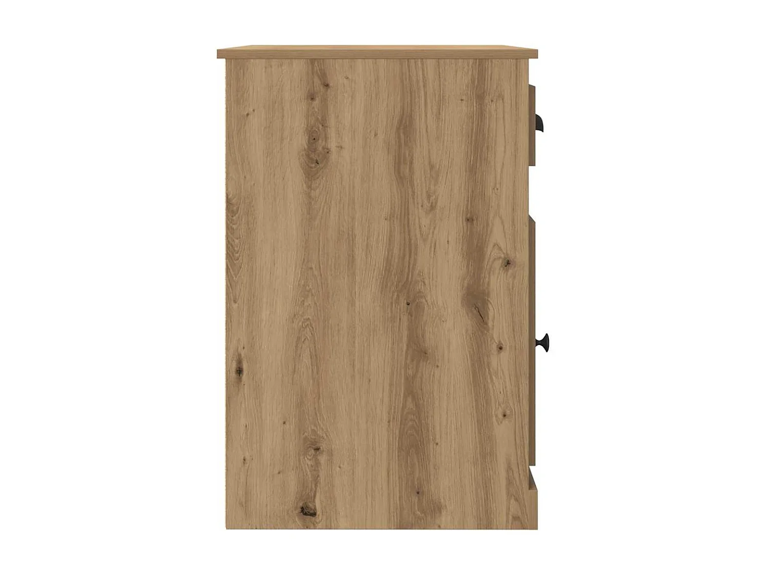 Bureau chêne artisanal 50 x 115 x 75 cm Bois d'ingénierie