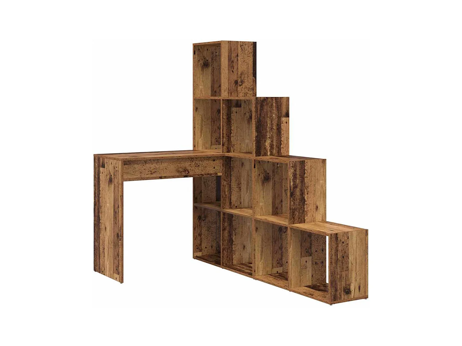 Bureau d'angle Bois ancien 101.5 x 149.5 x 149.5 cm