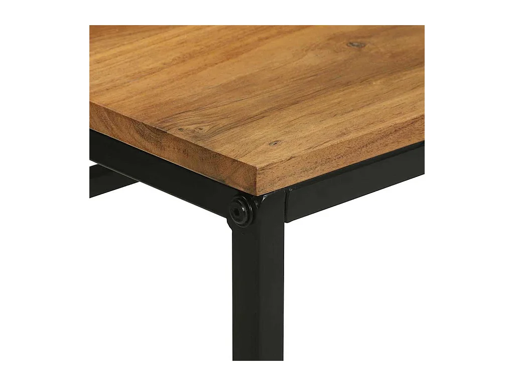 Bureau avec tiroir Marron 110 x 50 x 87 cm Bois d'acacia massif