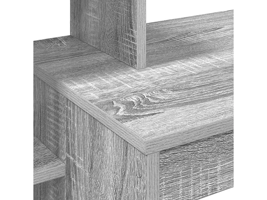 Bureau Sonoma gris 100 x 40 x 90 cm Bois d'ingénierie