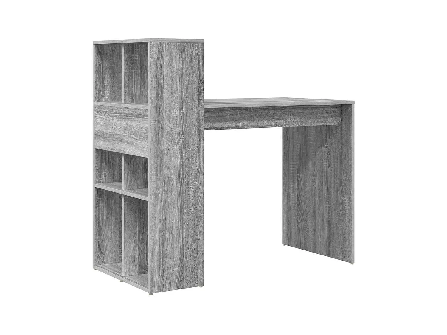 Bureau Gris Sonoma 108 x 55 x 103,5 cm Bois d'ingénierie