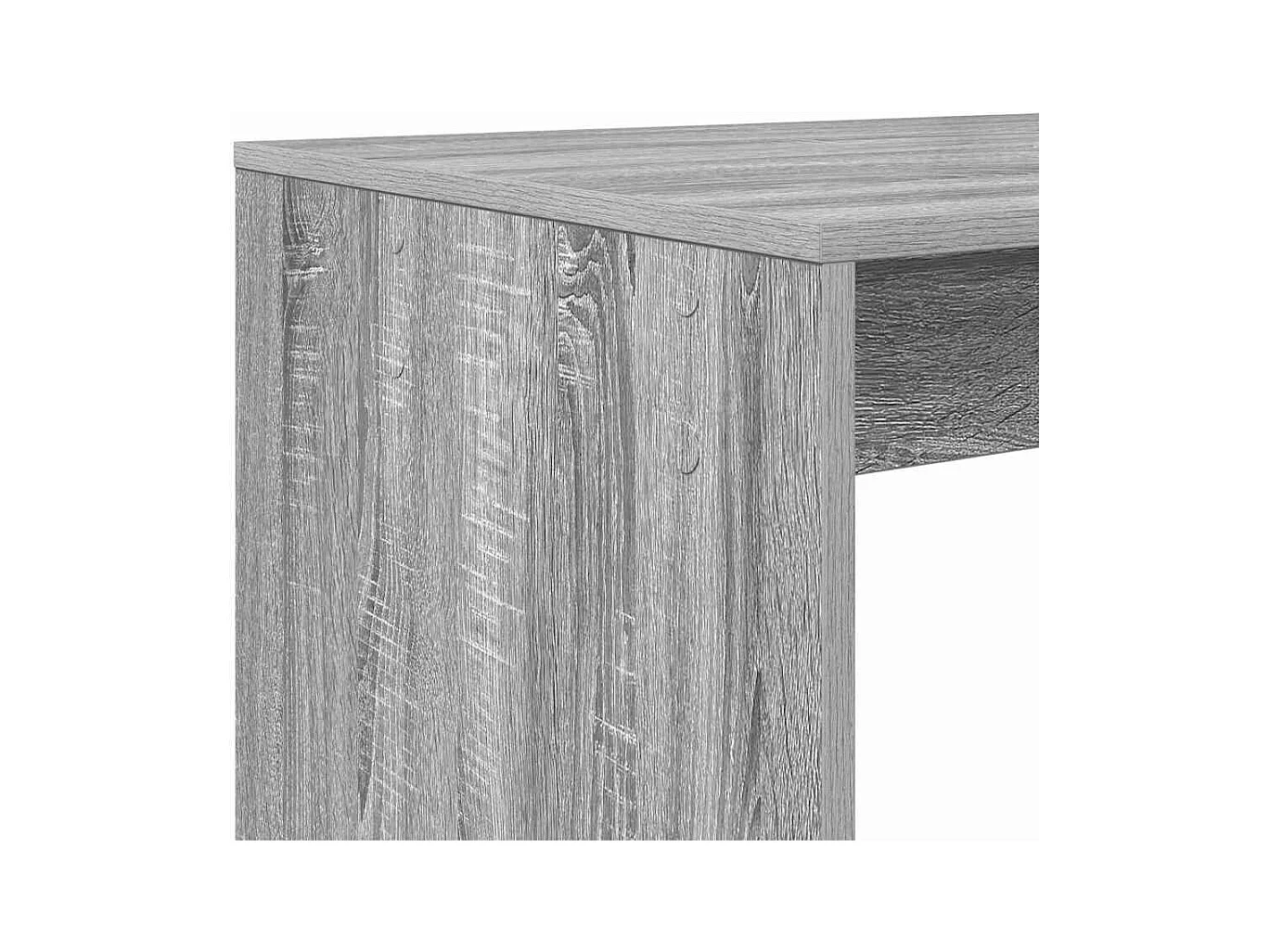Bureau Gris Sonoma 108 x 55 x 103,5 cm Bois d'ingénierie