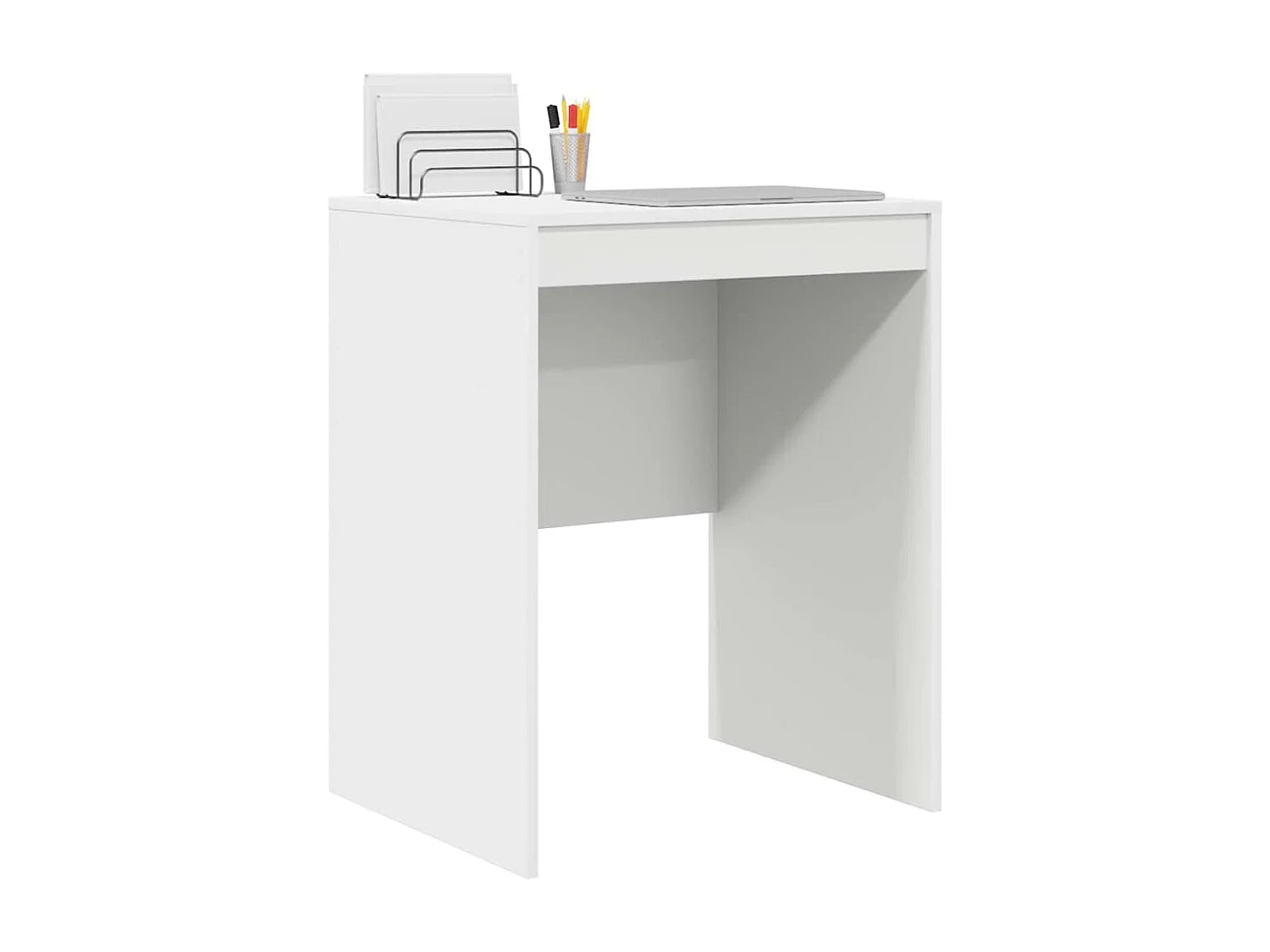 Bureau Blanc 60 x 50 x 76 cm Bois d'ingénierie