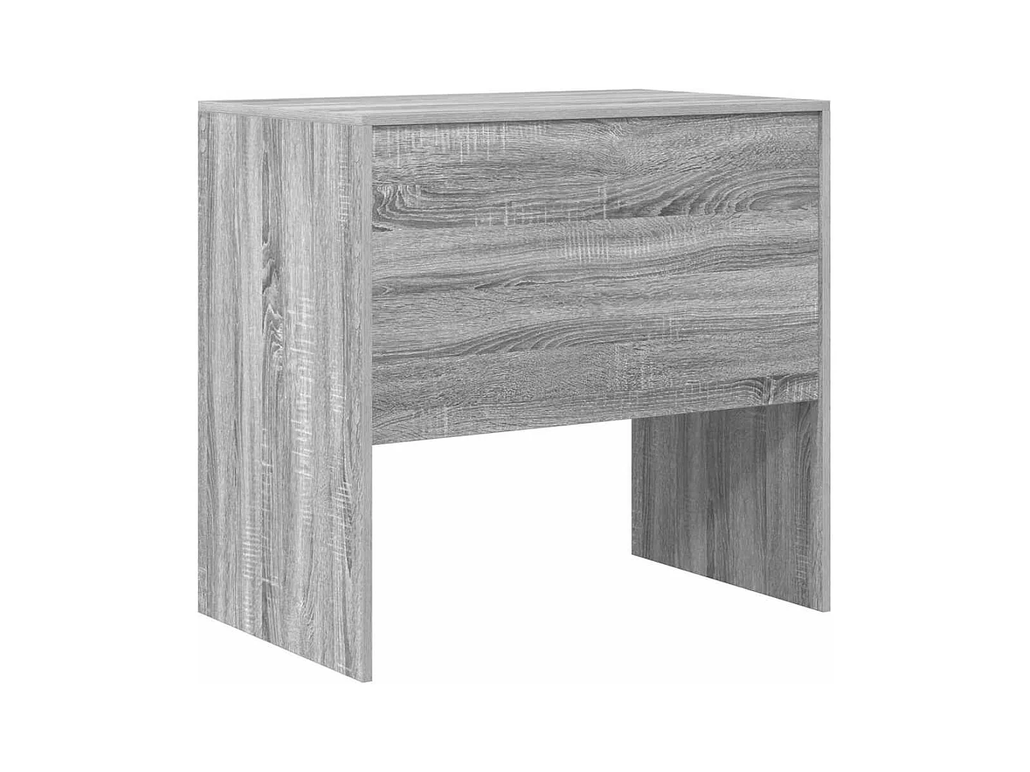 Bureau Sonoma gris 80 x 50 x 76 cm Bois d'ingénierie