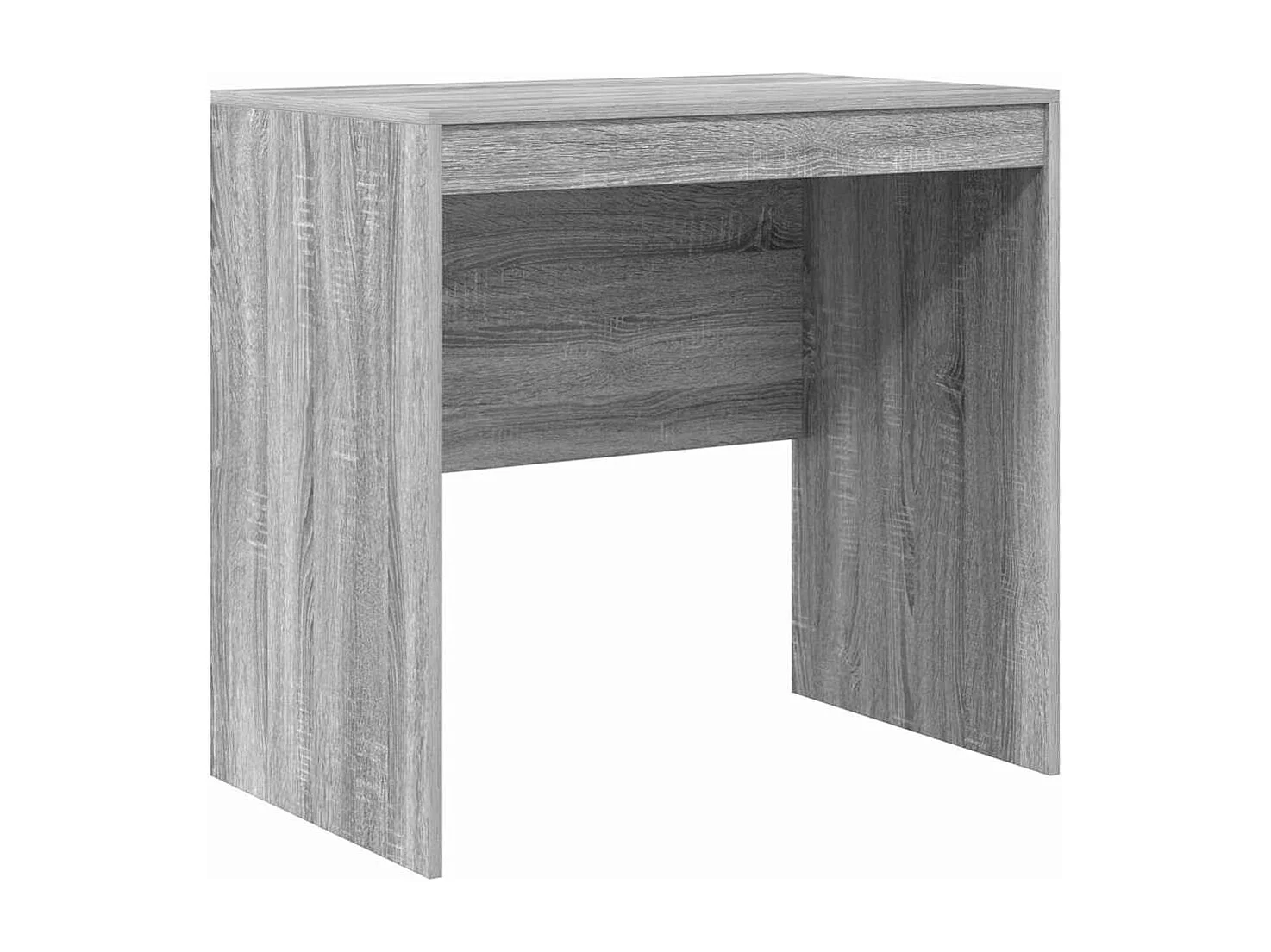 Bureau Sonoma gris 80 x 50 x 76 cm Bois d'ingénierie