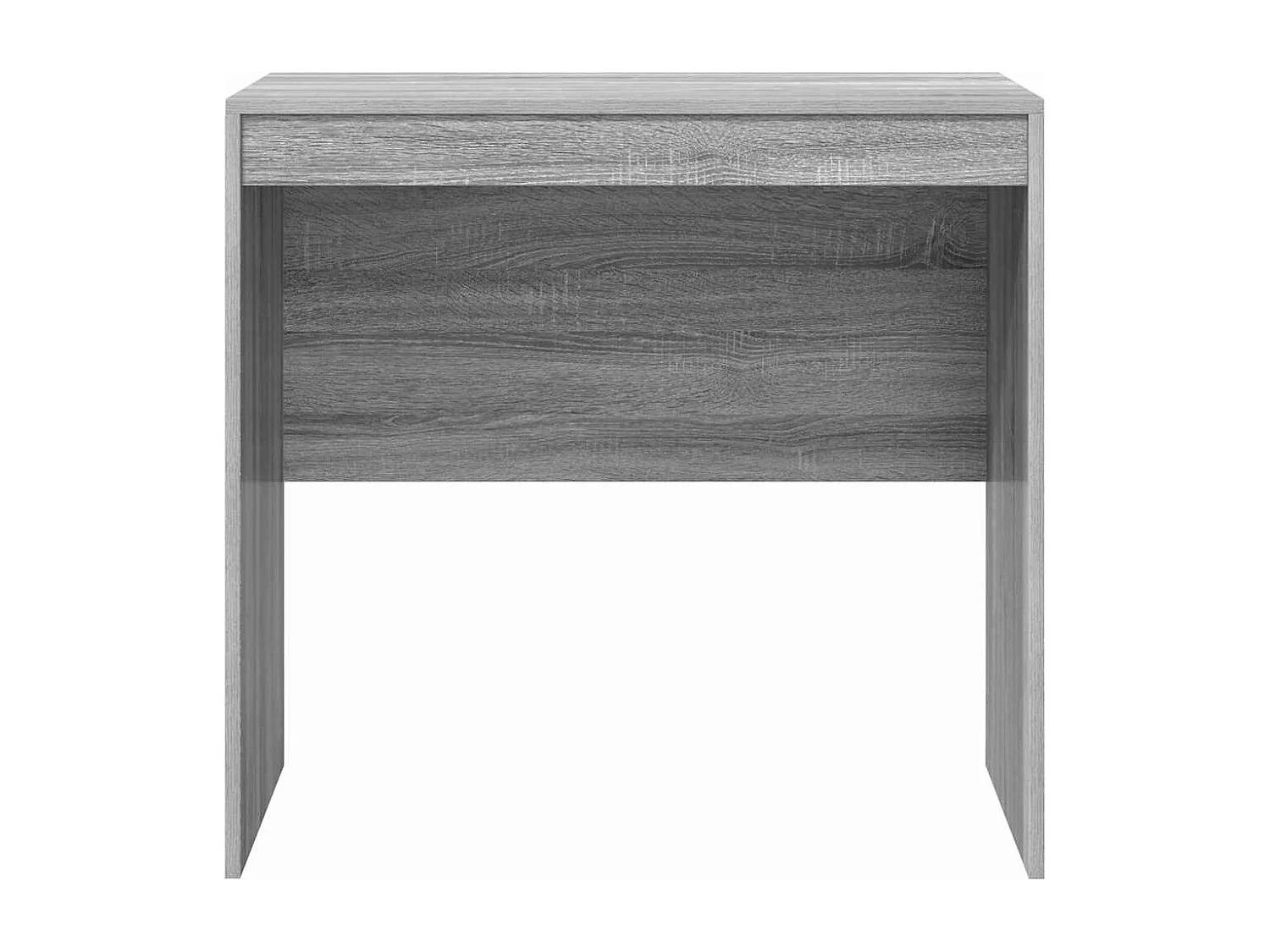 Bureau Sonoma gris 80 x 50 x 76 cm Bois d'ingénierie