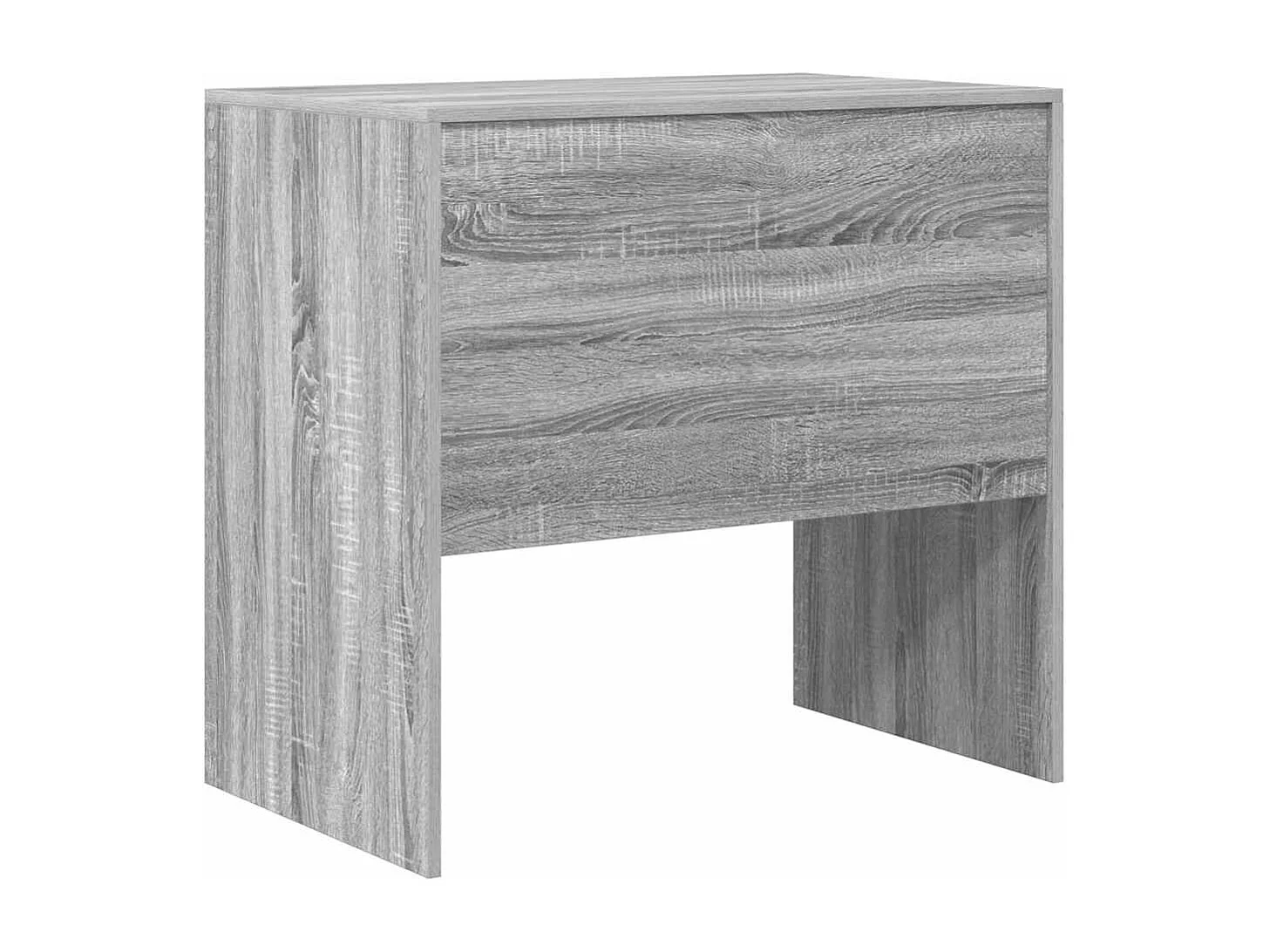 Bureau Sonoma gris 80 x 50 x 76 cm Bois d'ingénierie