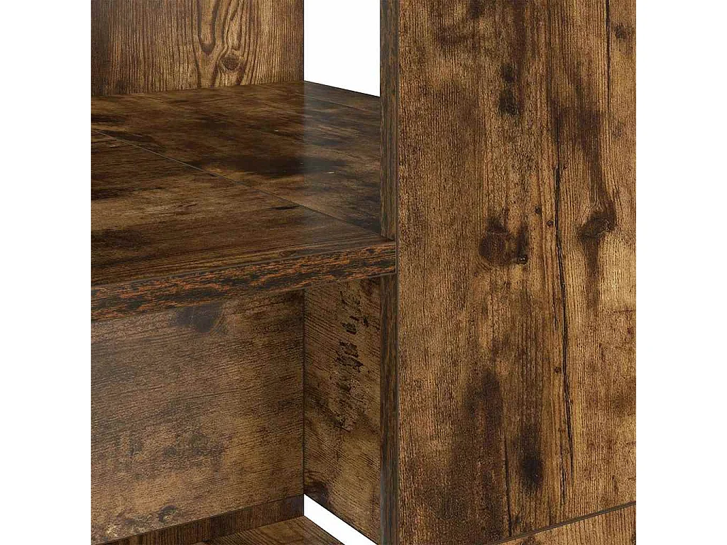 Bureau Chêne fumé 113 x 54 x 120 cm Bois d'ingénierie