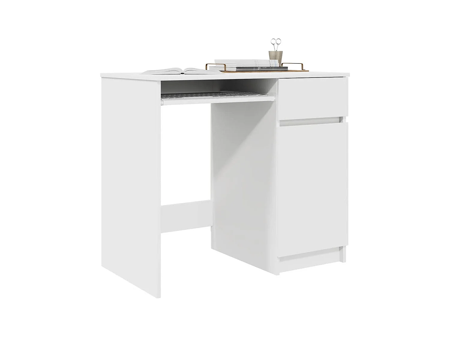 Bureau banc 86x49x76 cm bois d'ingénierie