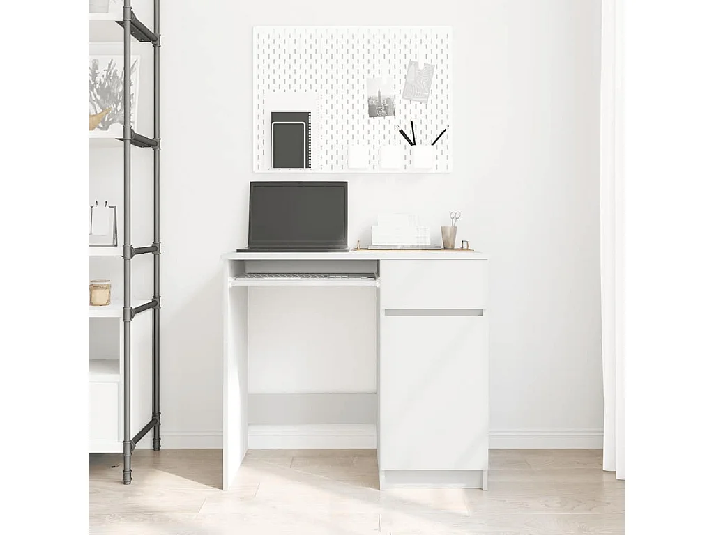 Bureau banc 86x49x76 cm bois d'ingénierie