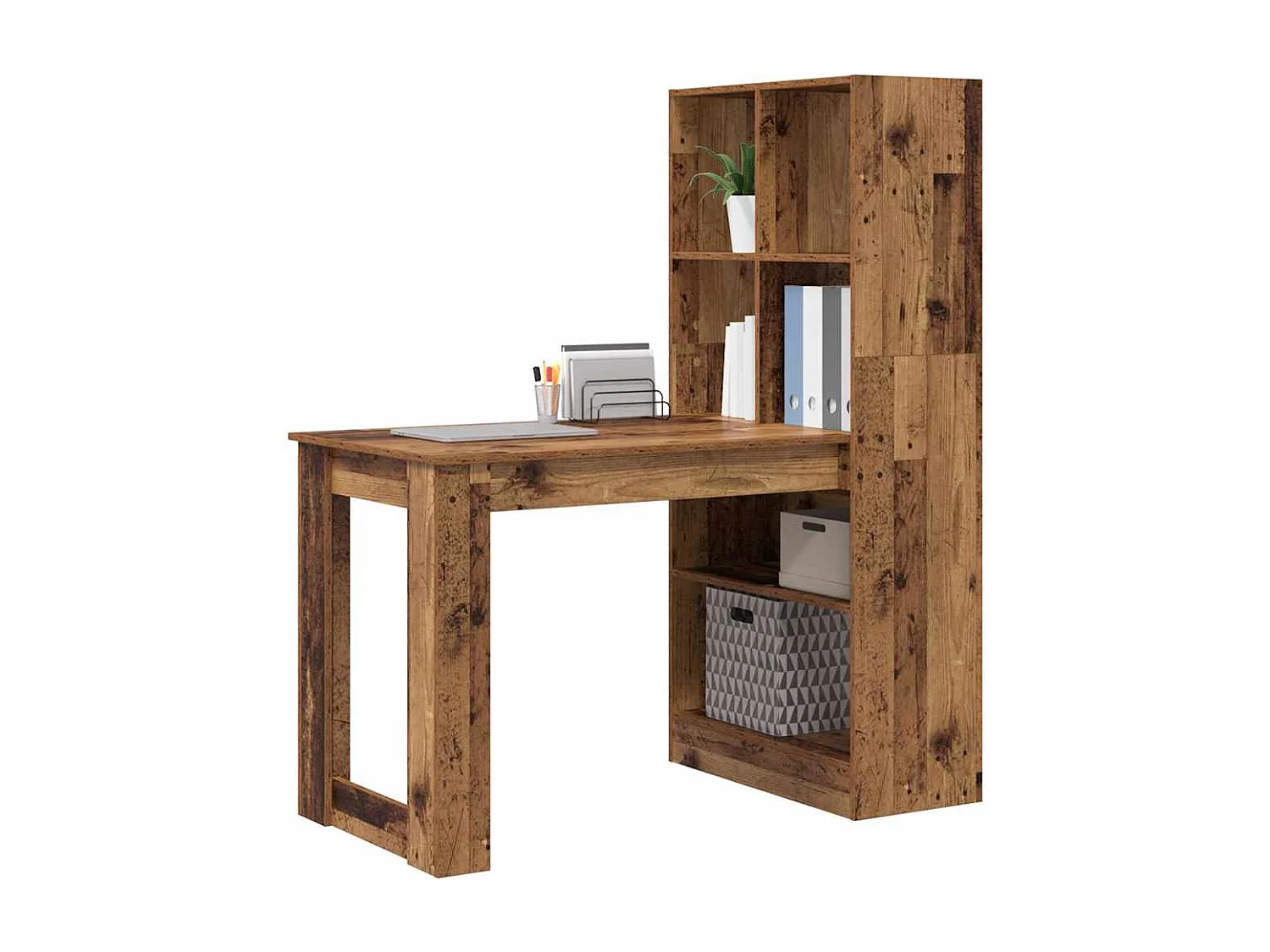 Bureau Bois Ancien 122 x 67 x 145 cm Bois d'ingénierie