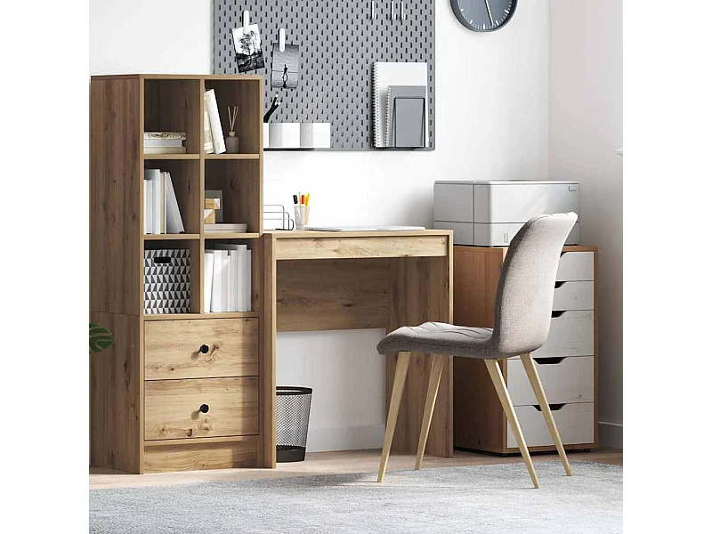 Bureau Autre chêne artisanal 70 x 40 x 76 cm Bois d'ingénierie