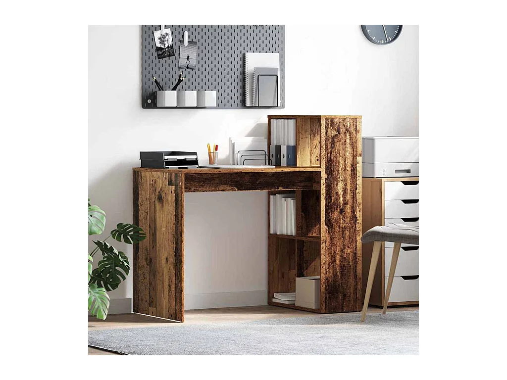 Bureau Bois ancien 108 x 55 x 103,5 cm Bois d'ingénierie