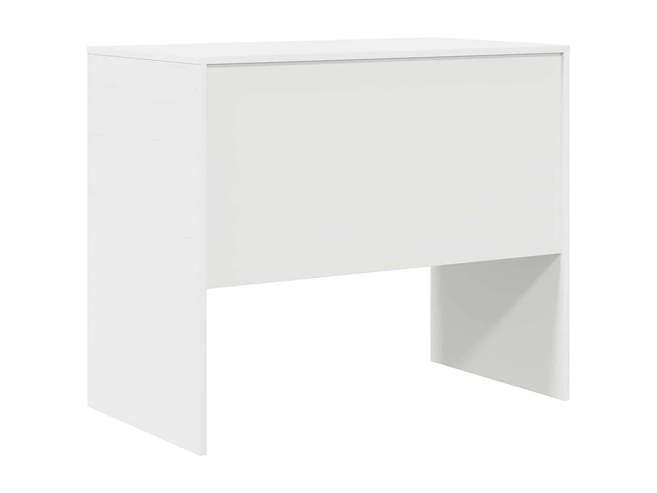 Bureau Blanc 90 x 50 x 76 cm Bois d'ingénierie