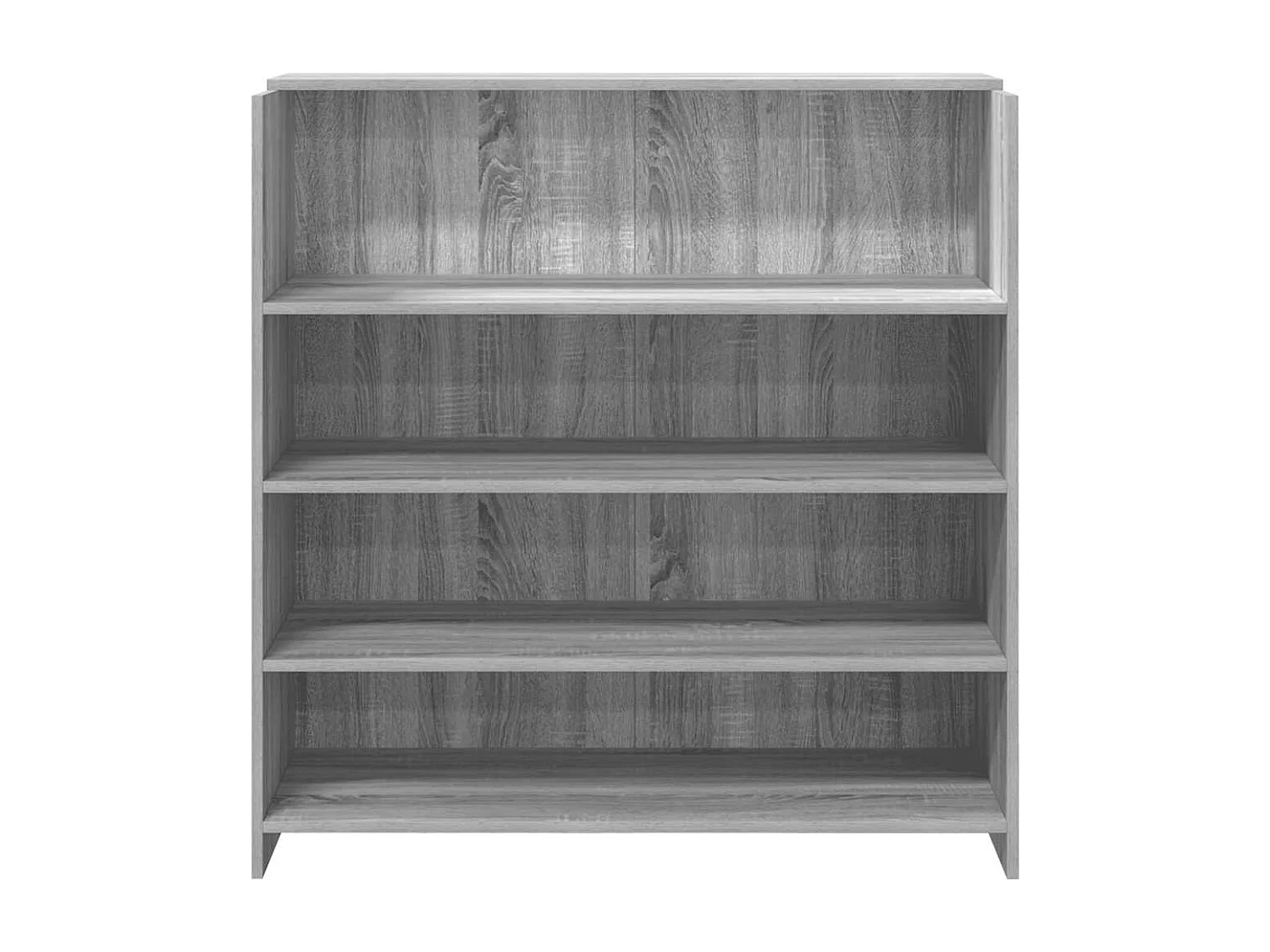 Bureau de réception sonoma gris 100x50x103,5 cm bois ingénierie