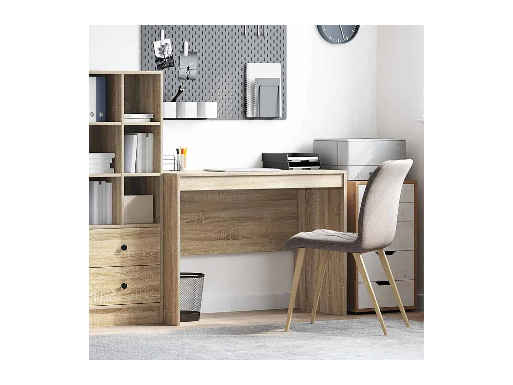 Bureau Chêne sonoma 100 x 50 x 76 cm Bois d'ingénierie