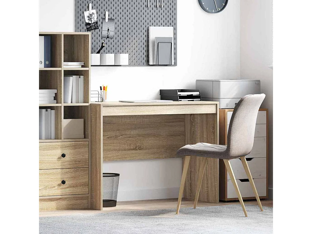 Bureau Chêne sonoma 100 x 50 x 76 cm Bois d'ingénierie