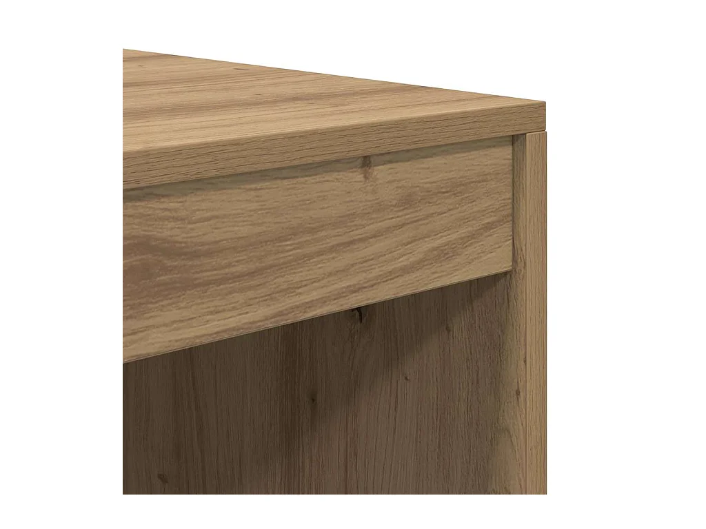 Bureau chêne artisanal 90 x 50 x 76 cm Bois d'ingénierie