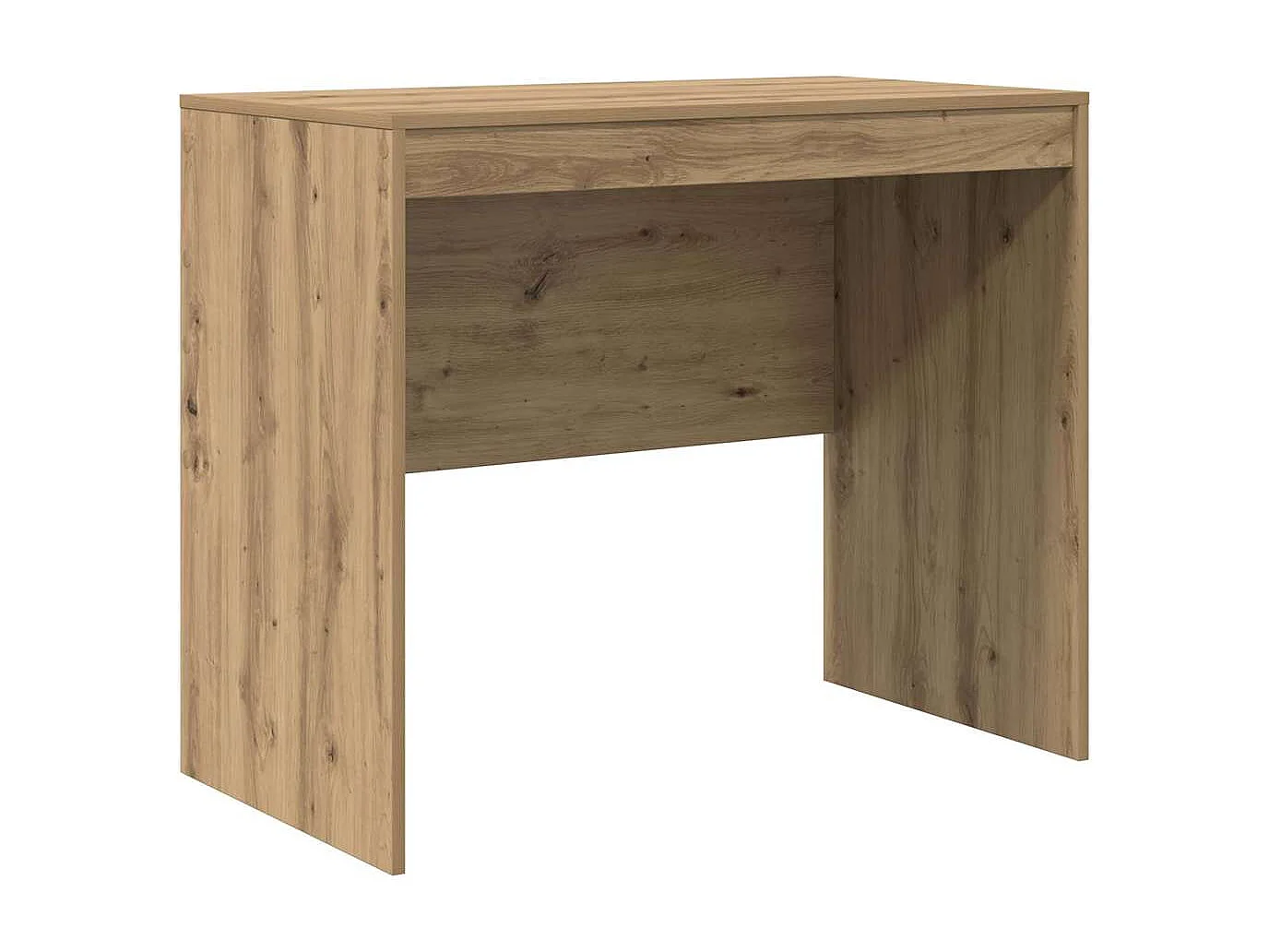 Bureau chêne artisanal 90 x 50 x 76 cm Bois d'ingénierie