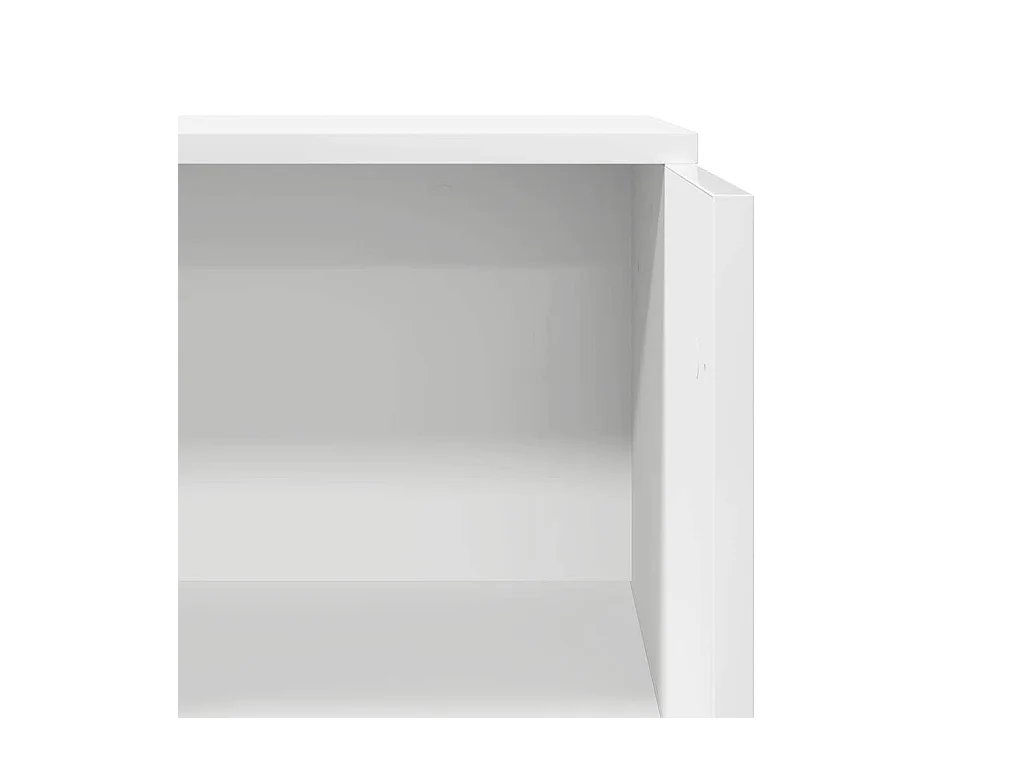 Bureau de réception blanc 55x50x103,5 cm bois d'ingénierie