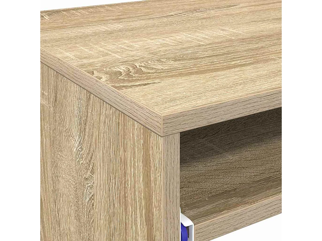 Bureau Chêne sonoma 77,5 x 43 x 79 cm Bois d'ingénierie