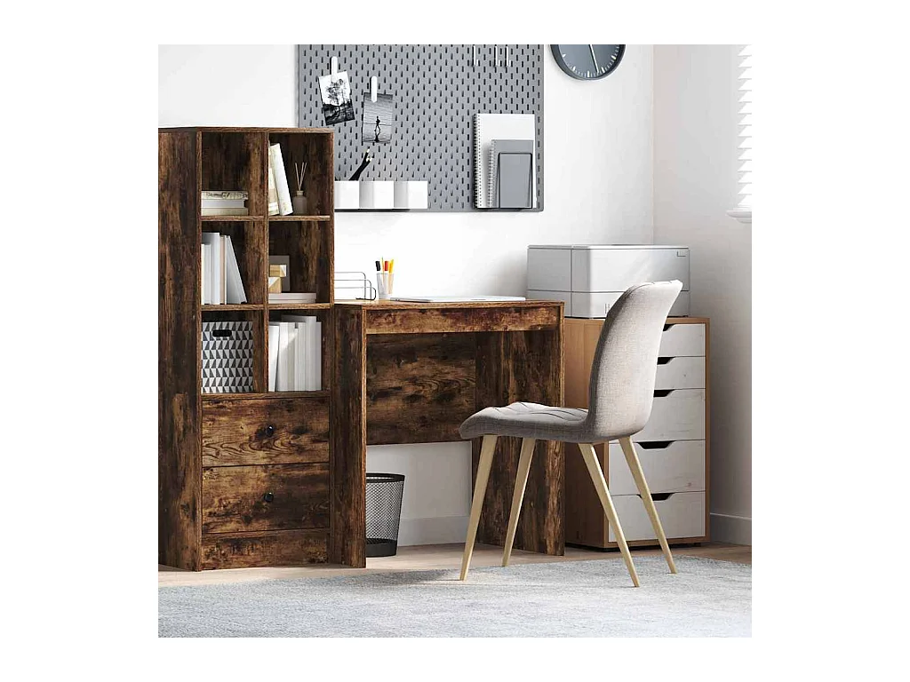 Bureau Chêne fumé 70 x 50 x 76 cm Bois d'ingénierie