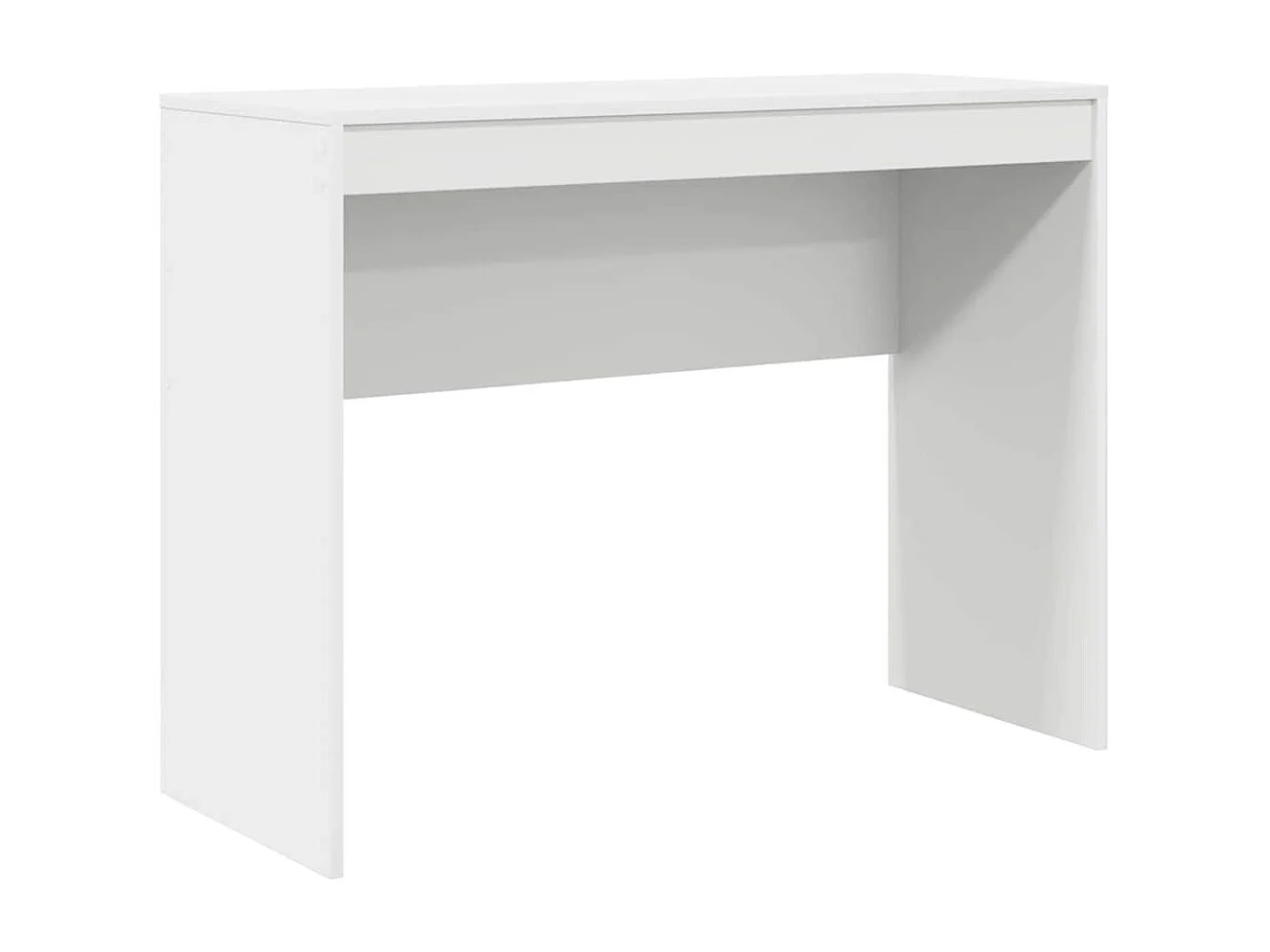 Bureau Blanc 100 x 40 x 76 cm Bois d'ingénierie