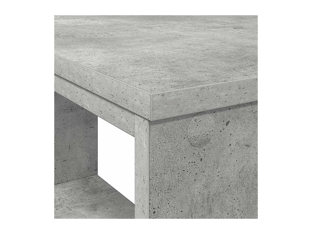 Bureau avec étagère Gris 90 x 50 x 75 cm Bois d'ingénierie