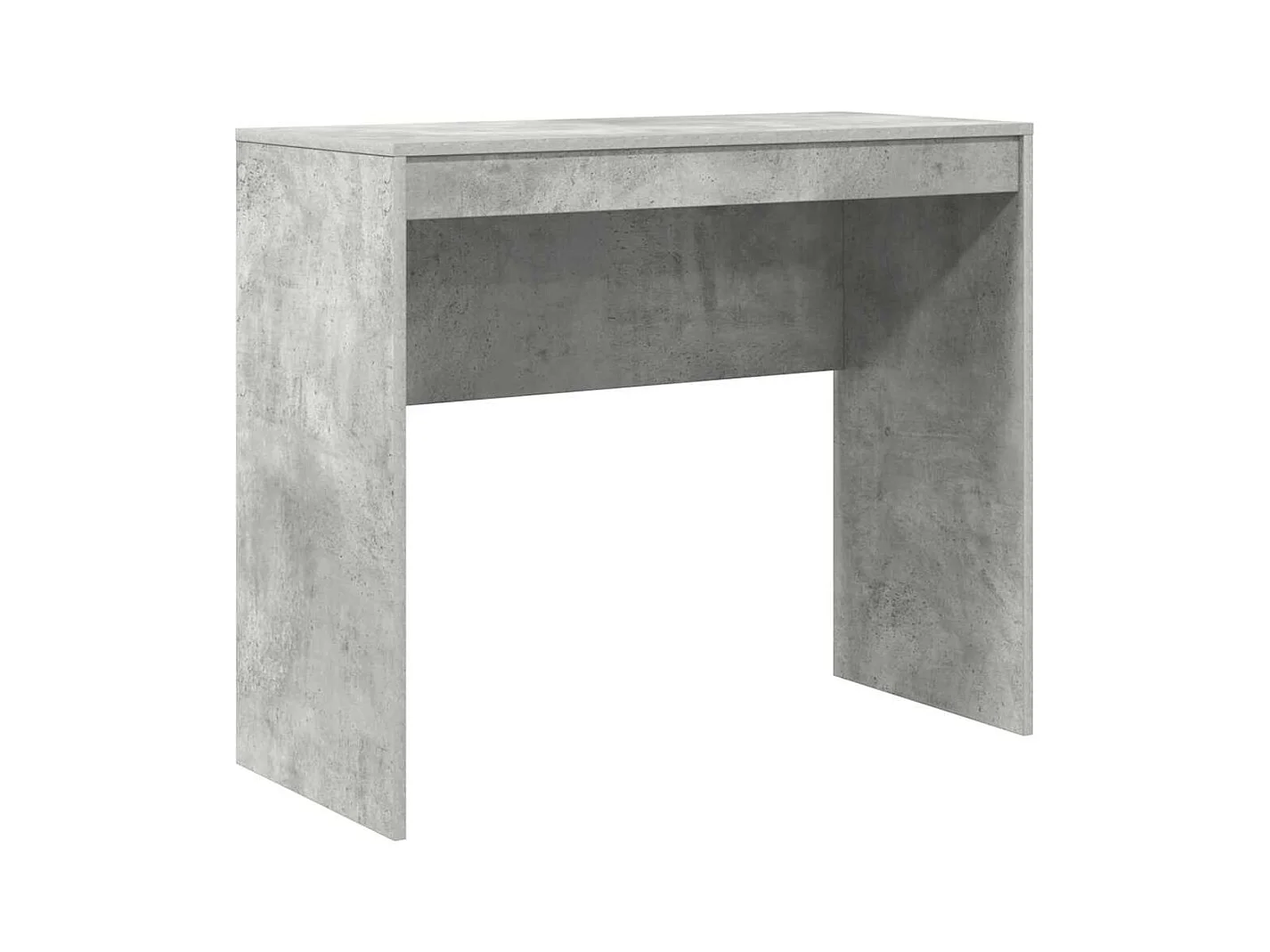 Bureau Gris béton 90 x 40 x 76 cm Bois d'ingénierie
