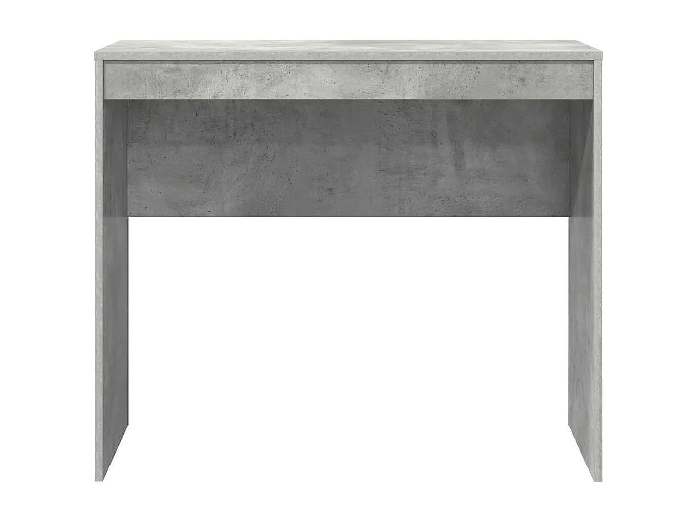 Bureau Gris béton 90 x 40 x 76 cm Bois d'ingénierie