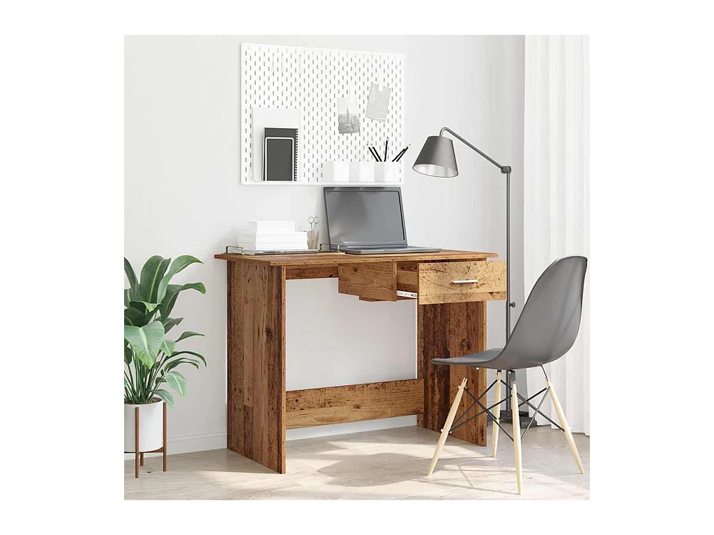 Bureau Vieux bois 100 x 50 x 76 cm Bois d'ingénierie