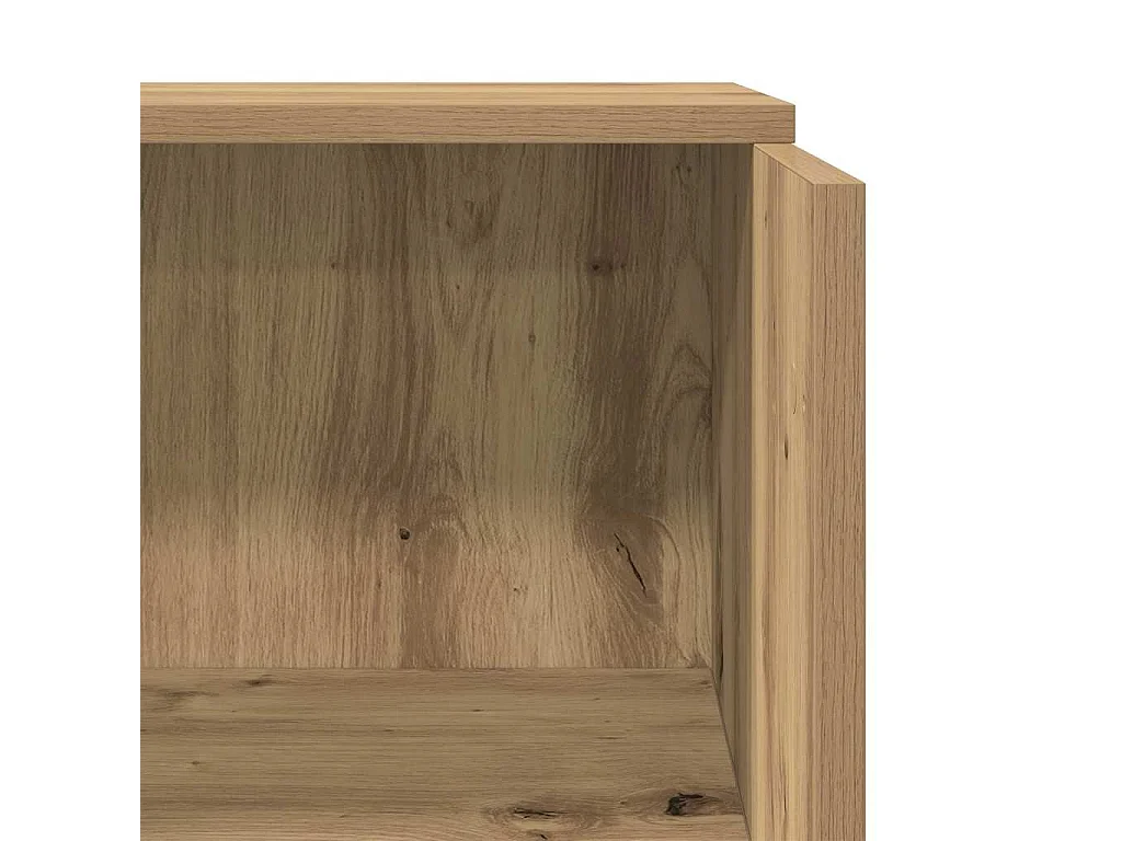 Bureau réception chêne artisanal 55x50x103,5 cm bois ingénierie