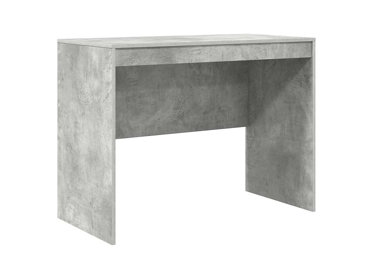 Bureau Gris béton 100 x 50 x 76 cm Bois d'ingénierie