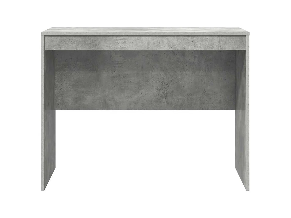 Bureau Gris béton 100 x 50 x 76 cm Bois d'ingénierie