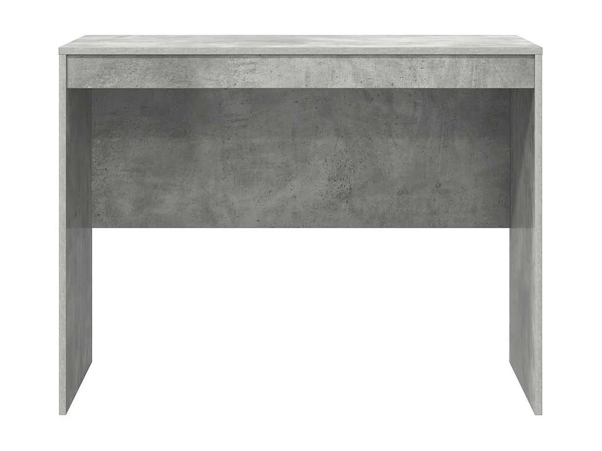 Bureau Gris béton 100 x 50 x 76 cm Bois d'ingénierie