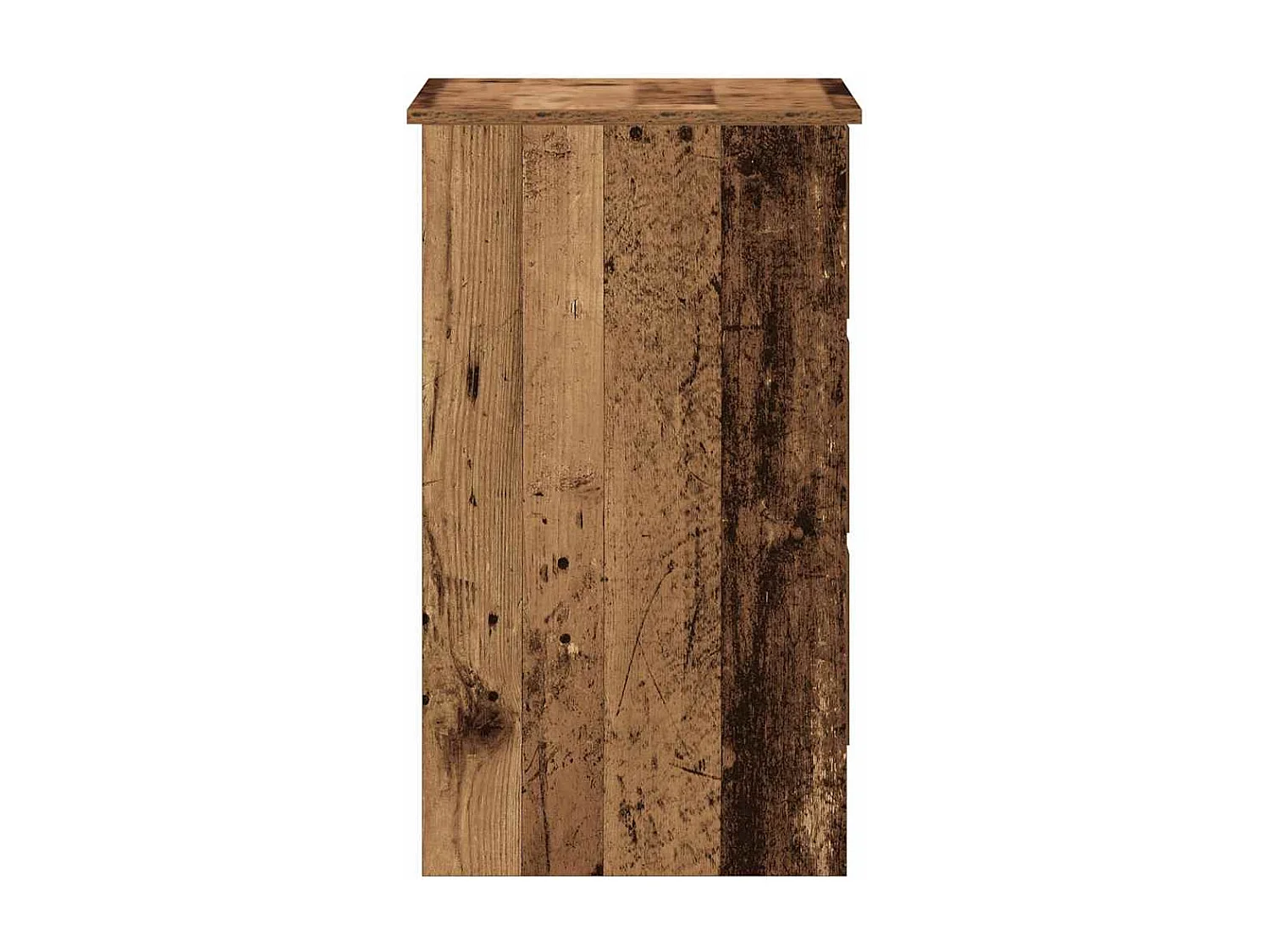 Bureau vieux bois 90x45x76 cm bois d'ingénierie