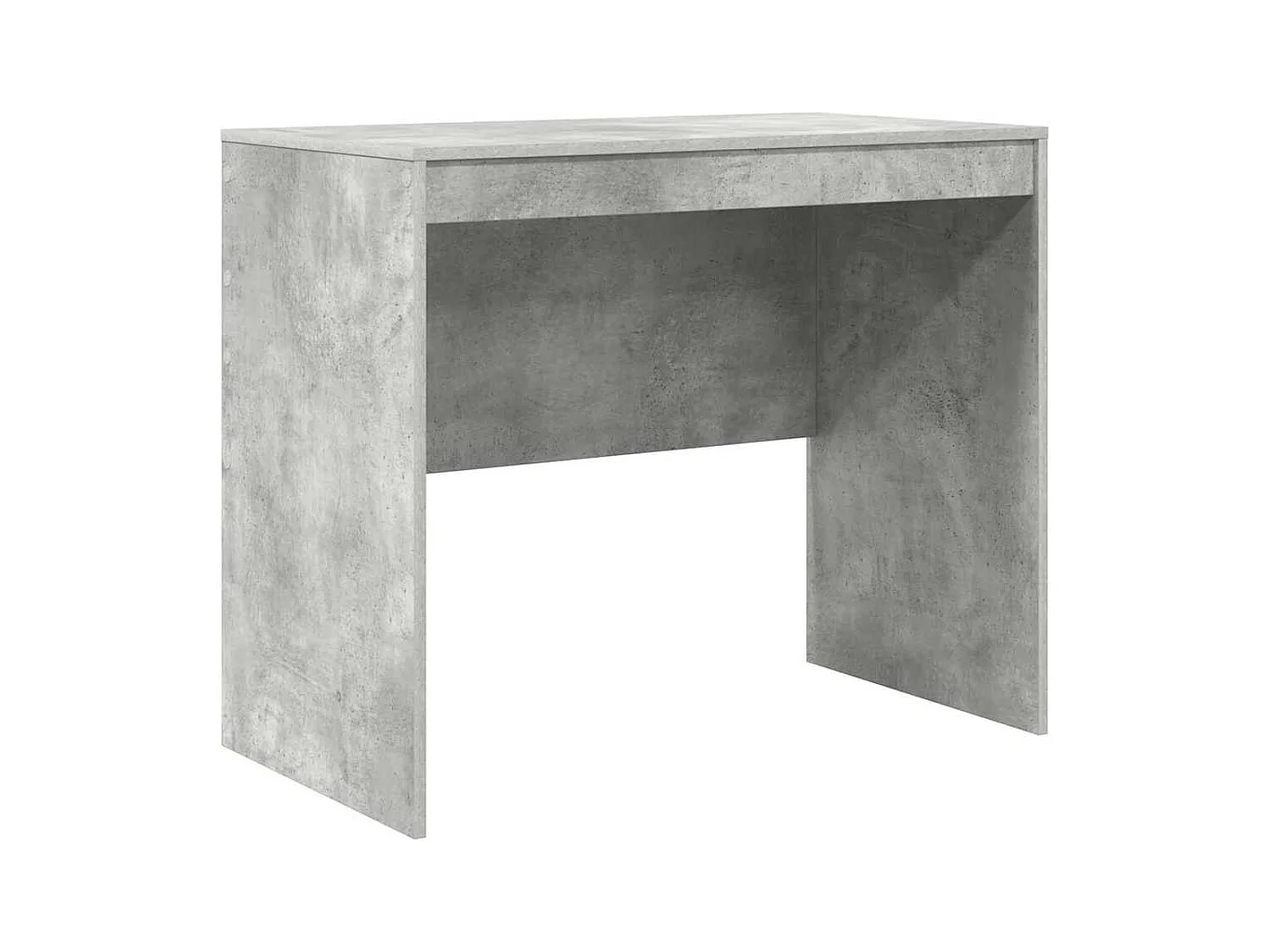 Bureau Gris béton 90 x 50 x 76 cm Bois d'ingénierie
